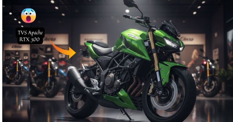 TVS Apache RTX 300 लॉन्च! सिर्फ ₹3 लाख में सुपरबाइक जैसी परफॉर्मेंस — फीचर्स देख हैरान रह जाएंगे!