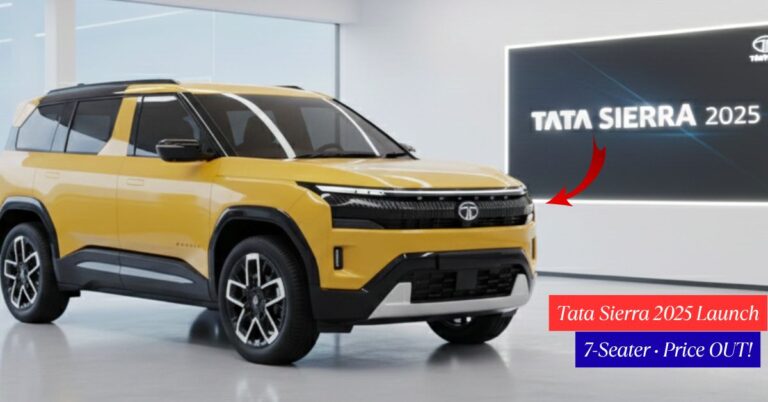 Sierra 2025 Launch Live Price & Features Revealed