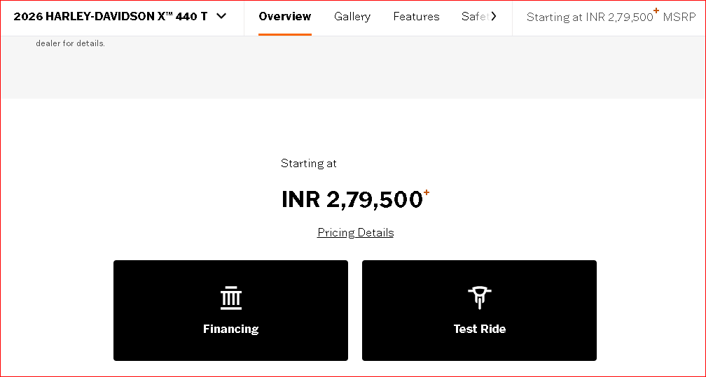 Harley Davidson X440T 2025
