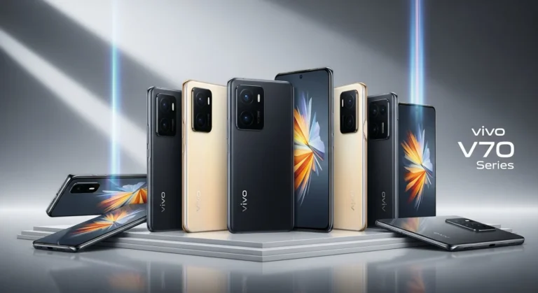 Vivo V70 स्मार्टफोन रिव्यू कवर इमेज – कीमत, कैमरा और फीचर्स Tecauto.in