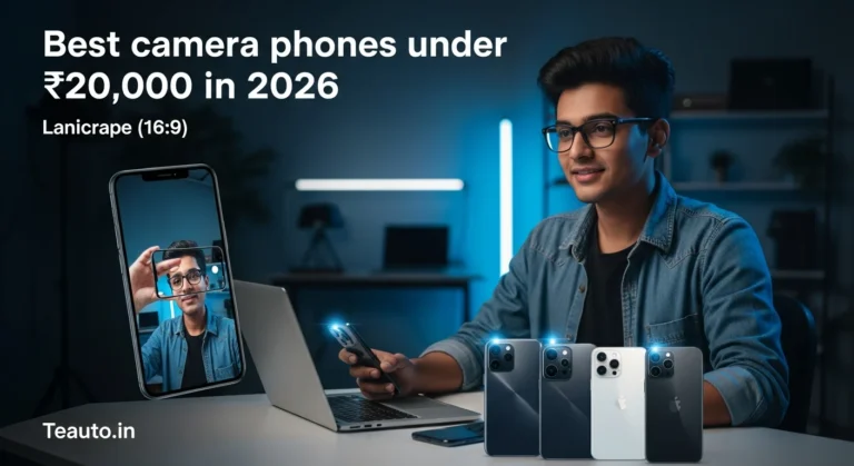 2026 में भारत के बेस्ट कैमरा फोन ₹20000 के अंदर – Ritik द्वारा Tecauto.in पर रिव्यू