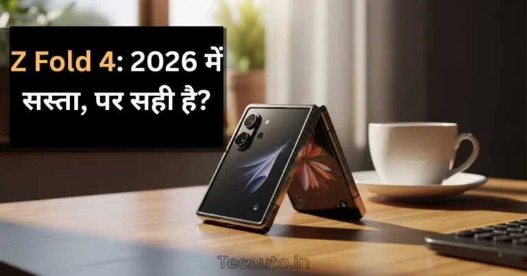 Samsung Galaxy Z Fold 4 फोल्डेबल फोन 2026 की कीमत और समीक्षा - Tecauto.in
