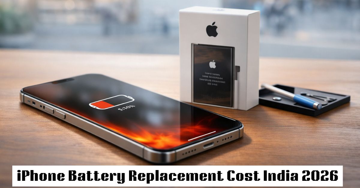 iPhone Battery Replacement Cost India 2026